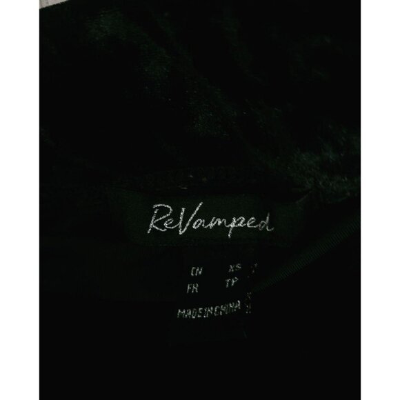 Velvet Black Midi Pencil Skirt - Picture 5 of 5